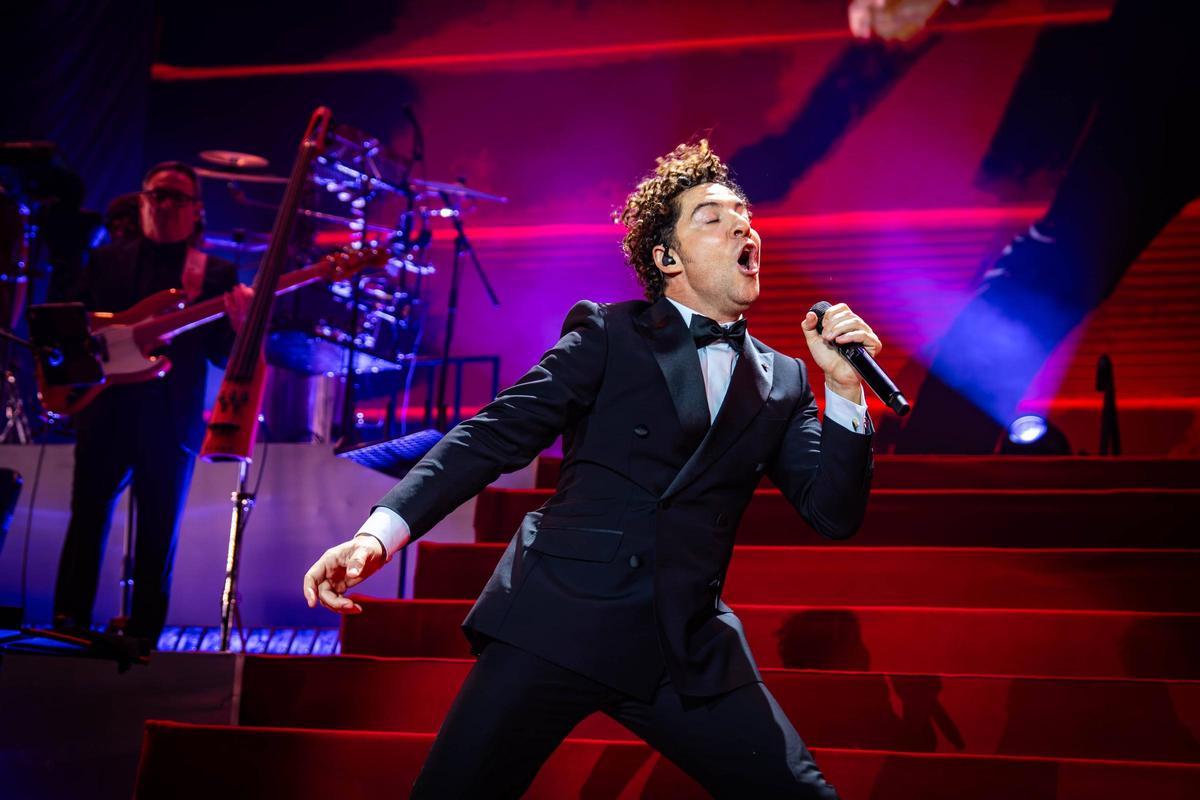 Concierto de Navidad de David Bisbal en el Palau Sant Jordi