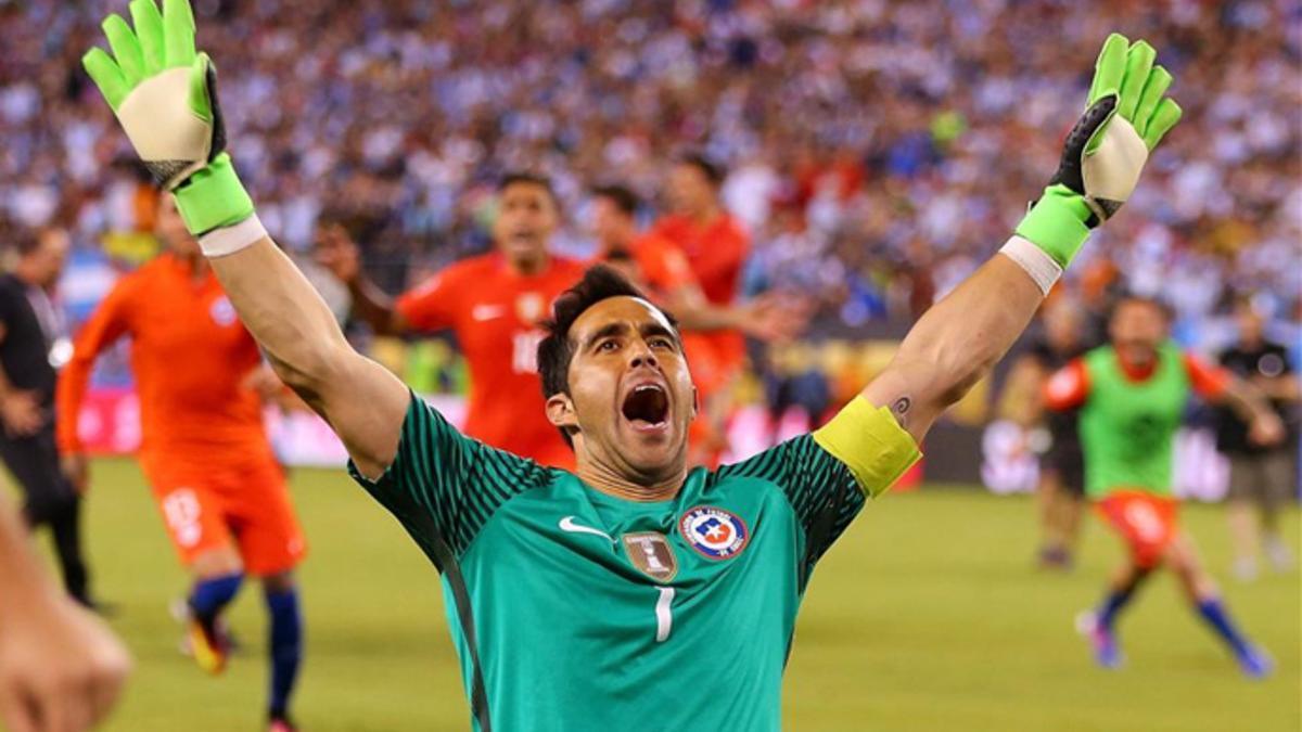 Claudio Bravo fue el héroe de Chile ante Argentina