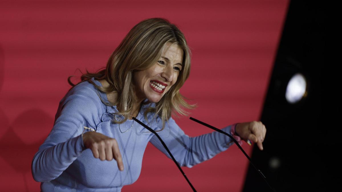 Yolanda Díaz afirma que Sumar "va a ser clave para en 2027 volver a gobernar"