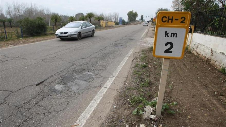 Ejecutado solo el 20% del arreglo de la carretera CH-2