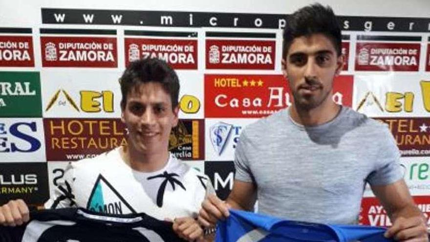 Chemi y Sergio Fuertes, nuevos fichajes azulones.