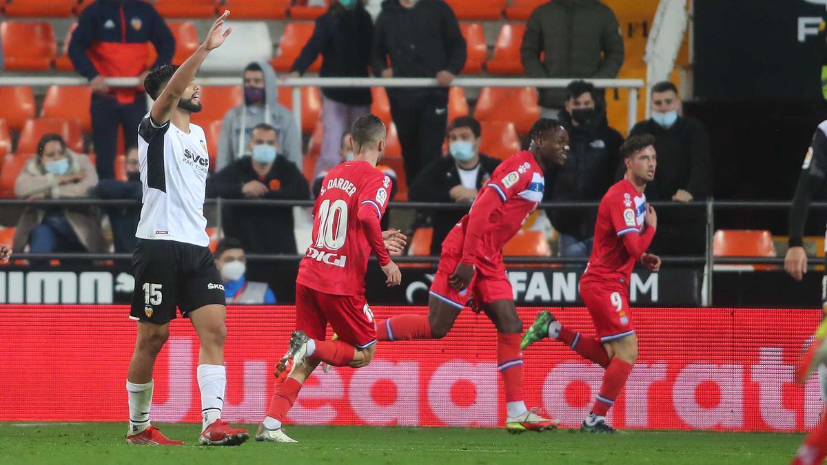 Valencia - Espanyol de la Liga Santander