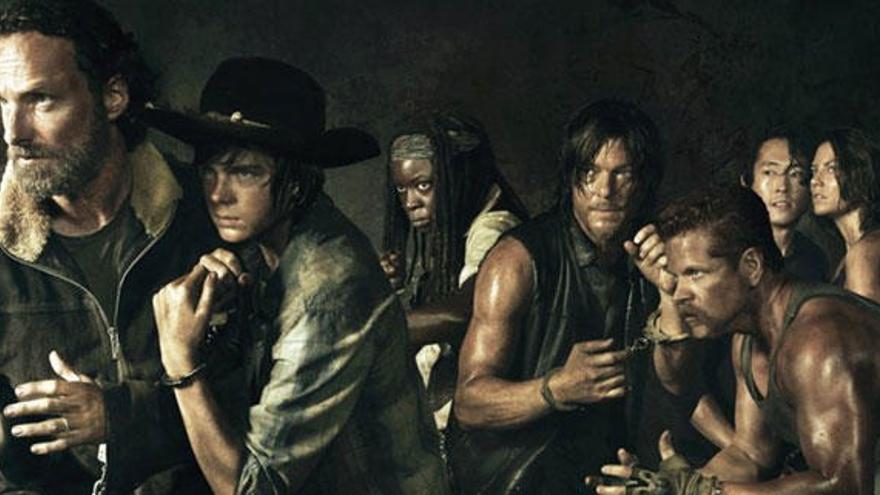 Los protagonistas de &#039;The Walking Dead&#039;.