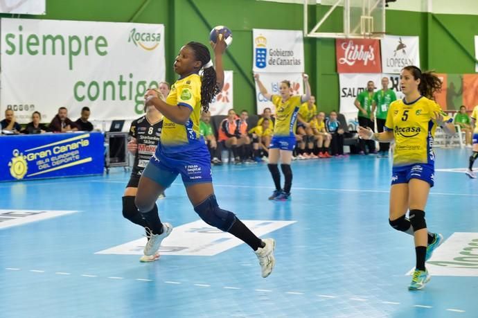 07-04-2019 TELDE. Ida de las semifinales de la Challenge Cup entre el Rocasa de Gran Canaria y el Kristianstad Handboll de Suecia  | 07/04/2019 | Fotógrafo: Andrés Cruz