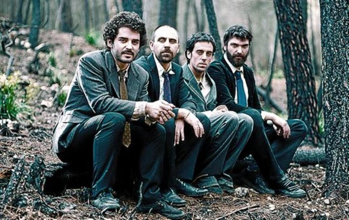 El Petit de Cal Eril, amb Joan Pons primer per l’esquerra. El Petit de Cal Eril, amb Joan Pons primer per l’esquerra.