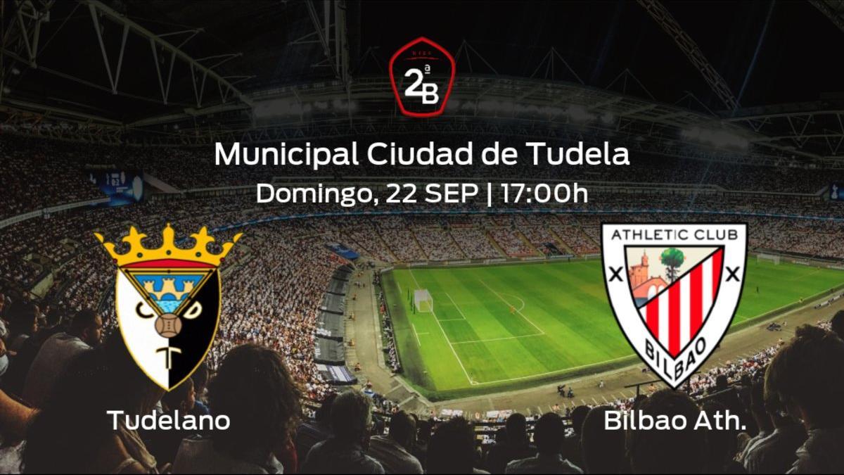 Jornada 5 de la Segunda División B: previa del duelo Tudelano - Bilbao Ath.