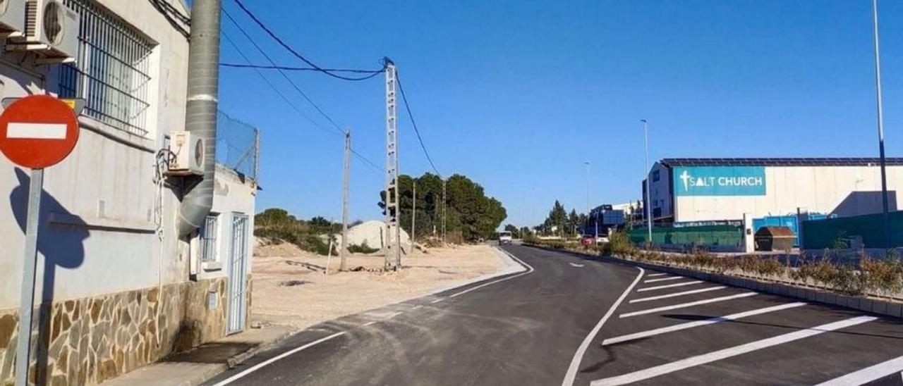 Calle Daya Nueva renovada con la obra.  | INFORMACIÓN