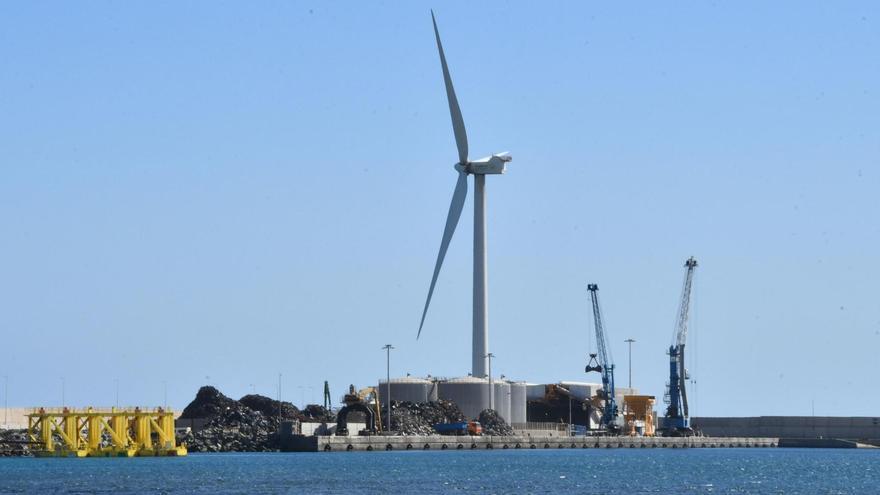 Puerto de Arinaga donde va a instalarse una planta de biometano.