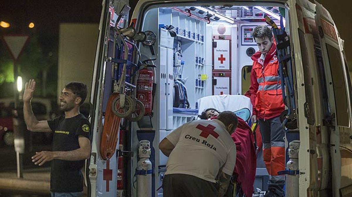 El petit Osman ja rep tractament a l’hospital de La Fe de València.