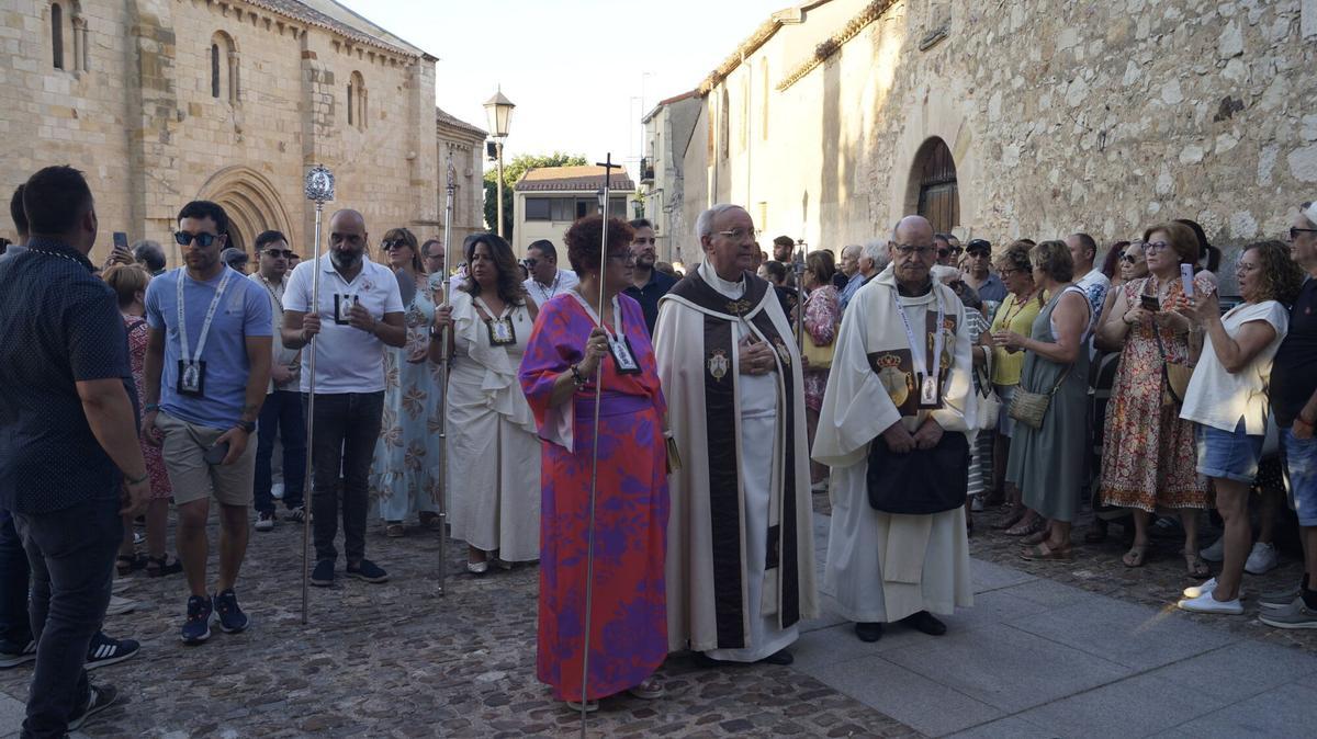 Procesión de la Virgen del Carmen de San Isidoro en Zamora.