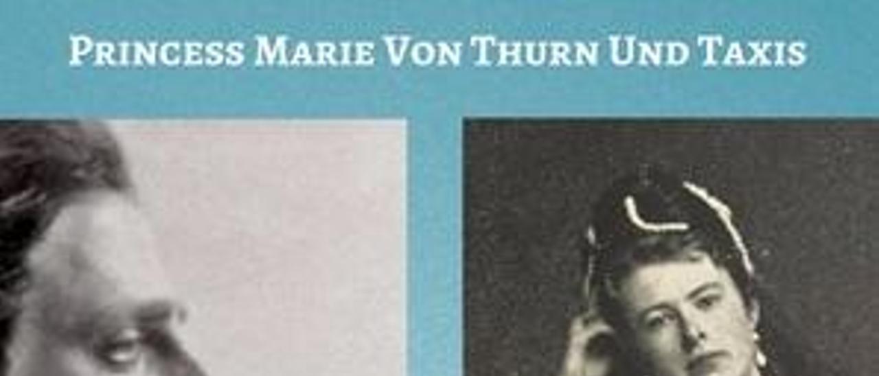 Rilke y Marie, en la portada del libro de memorias de la princesa.