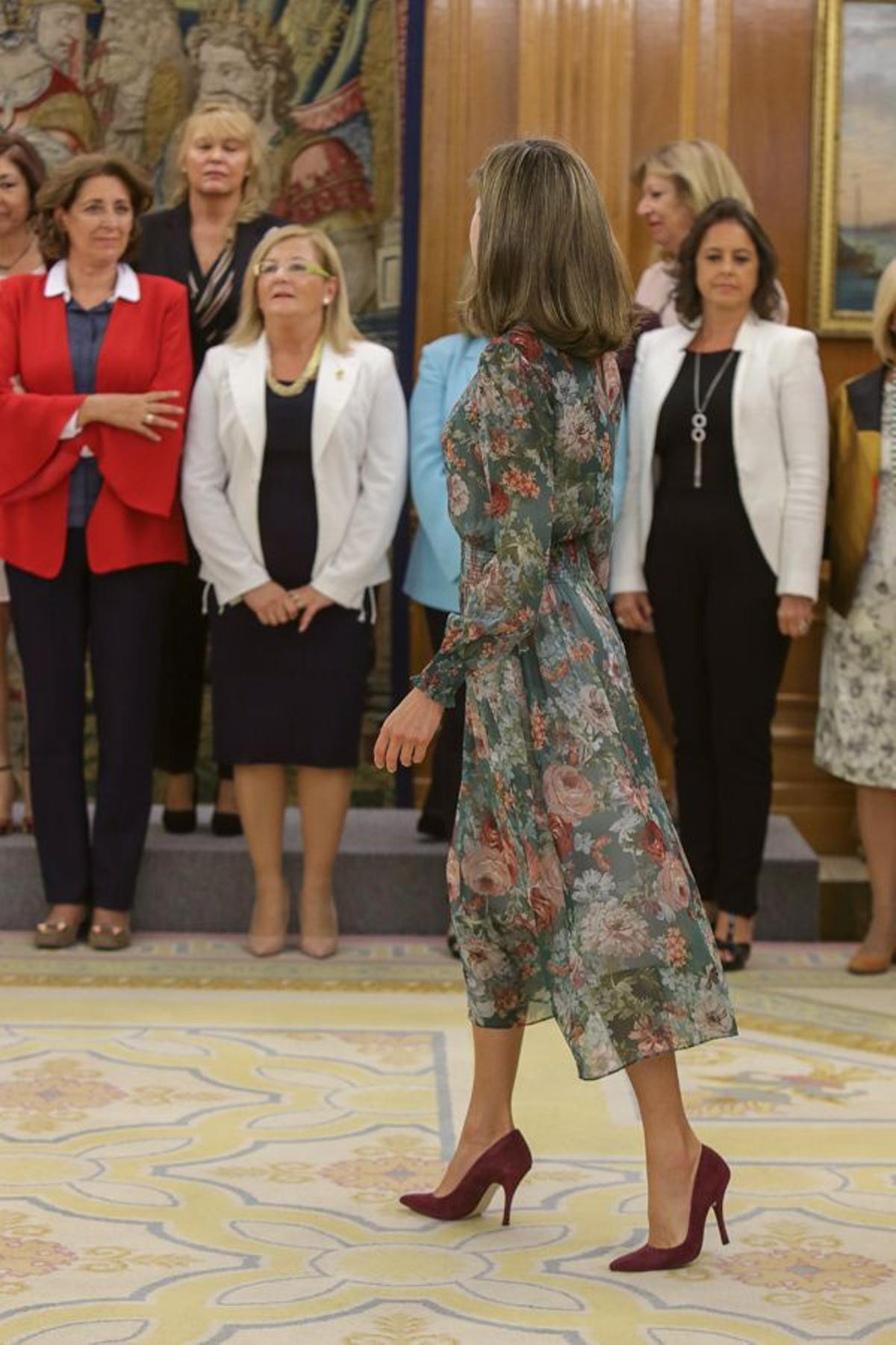 Letizia Ortiz recibe a representantes de la Confederación Nacional de Federaciones y Asocaciones de Familias y Mujeres del Medio Rural