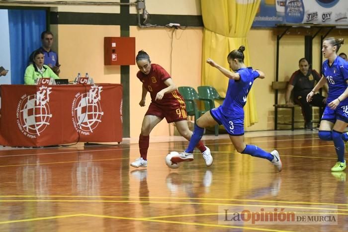 Fútbol sala femenino en Archena: España - Italia