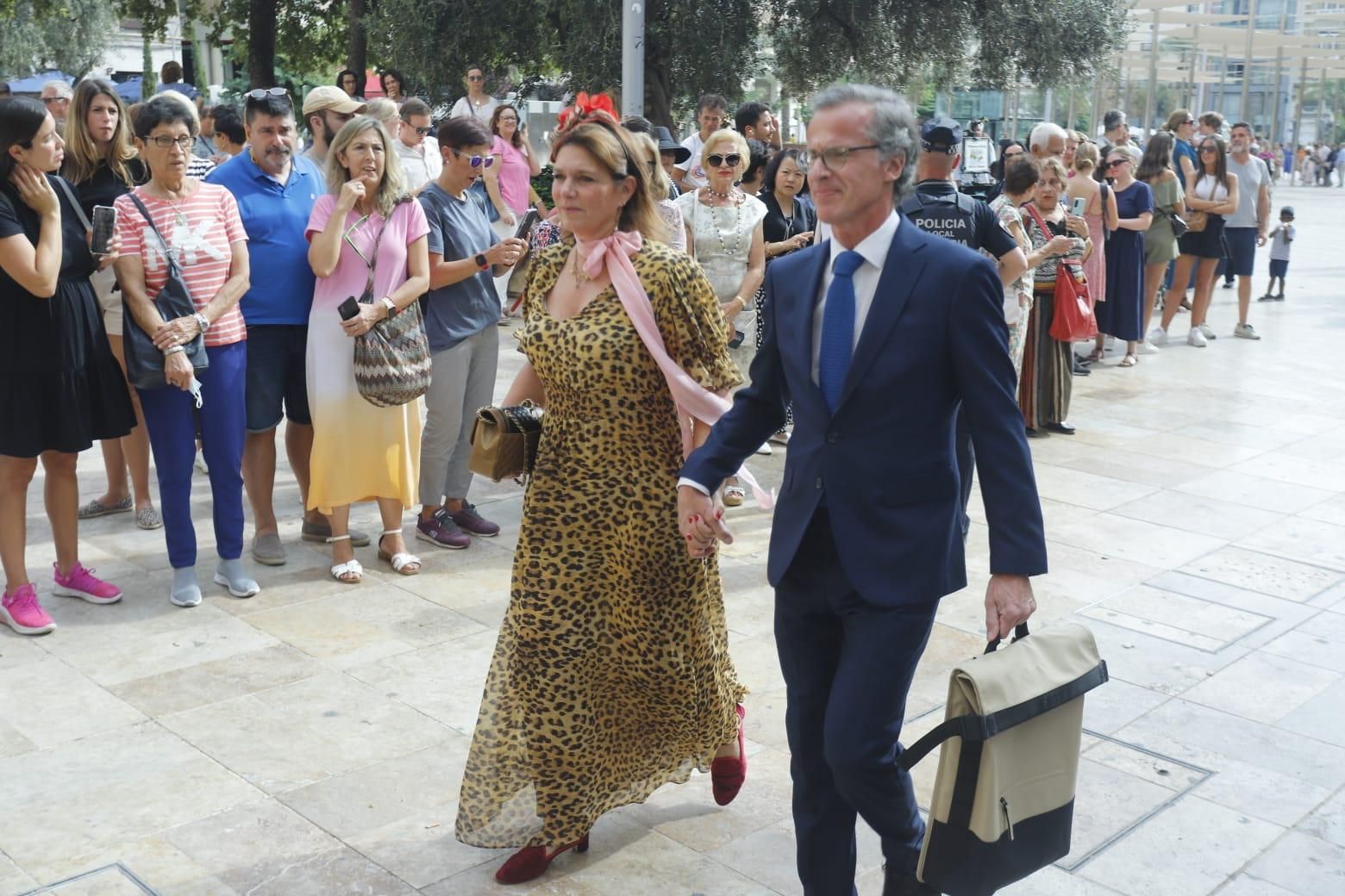 Así ha sido la llegada de los invitados a la boda real en València