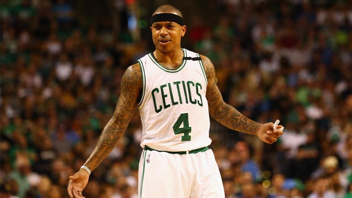 Isaiah Thomas en su etapa con los Boston Celtics