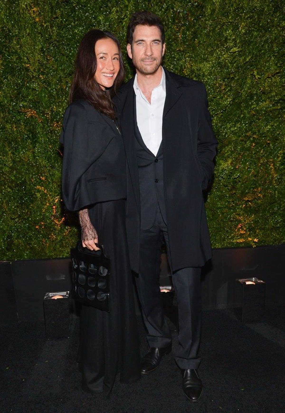 Maggie Q y Dylan McDermott en la décima edición de la Cena de los Artistas de Chanel