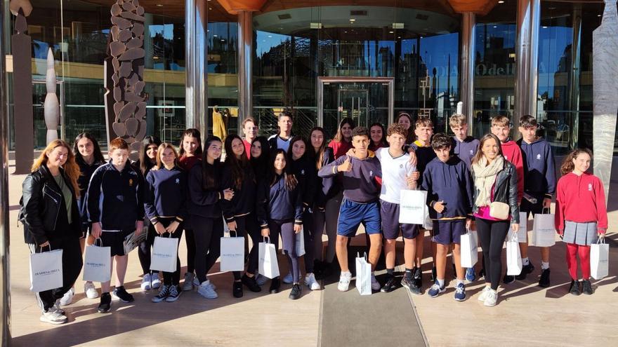 Estudiantes de Sa Real visitan Diario de Ibiza