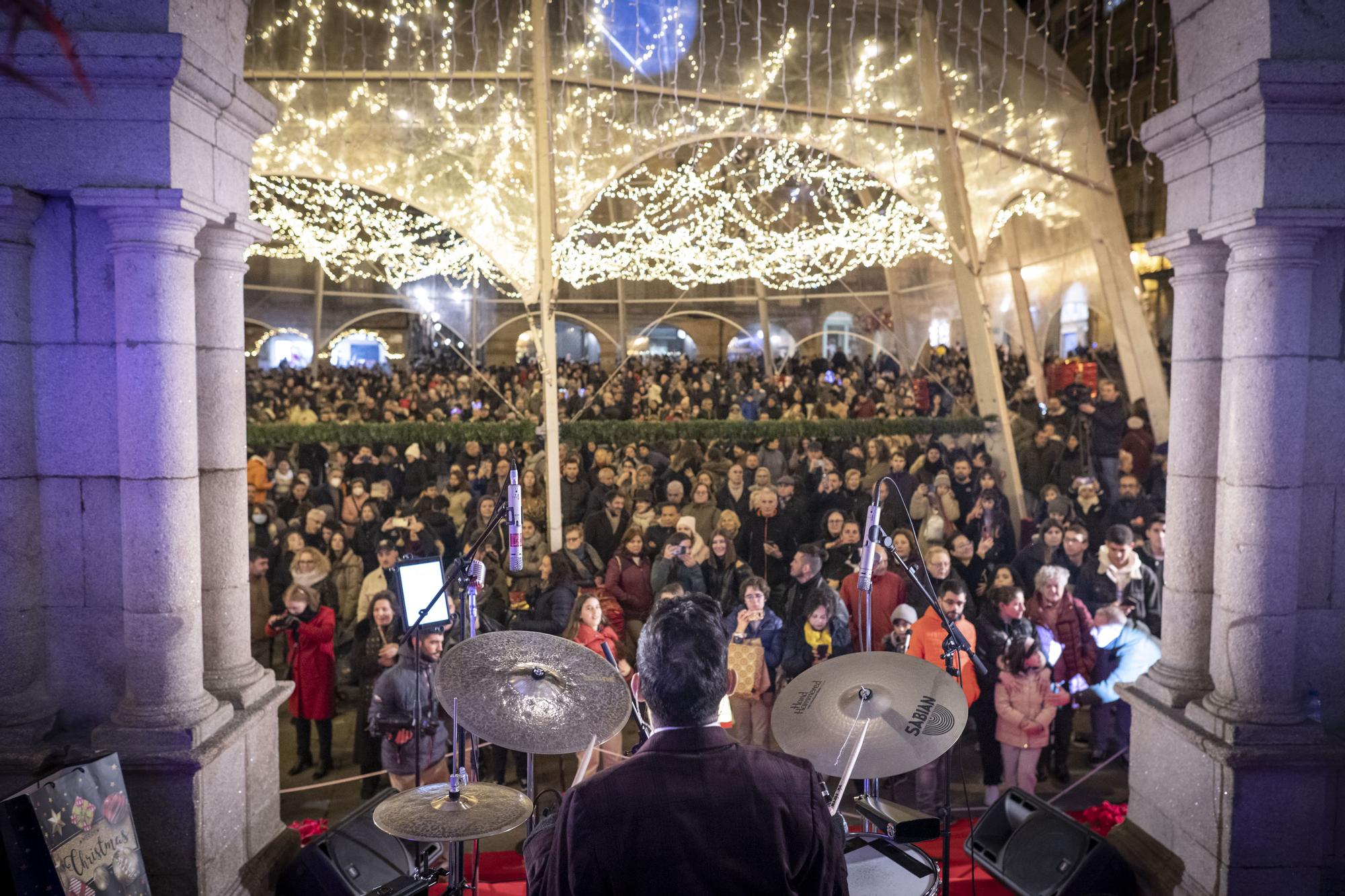 Arranca la Navidad más brillante en Ourense