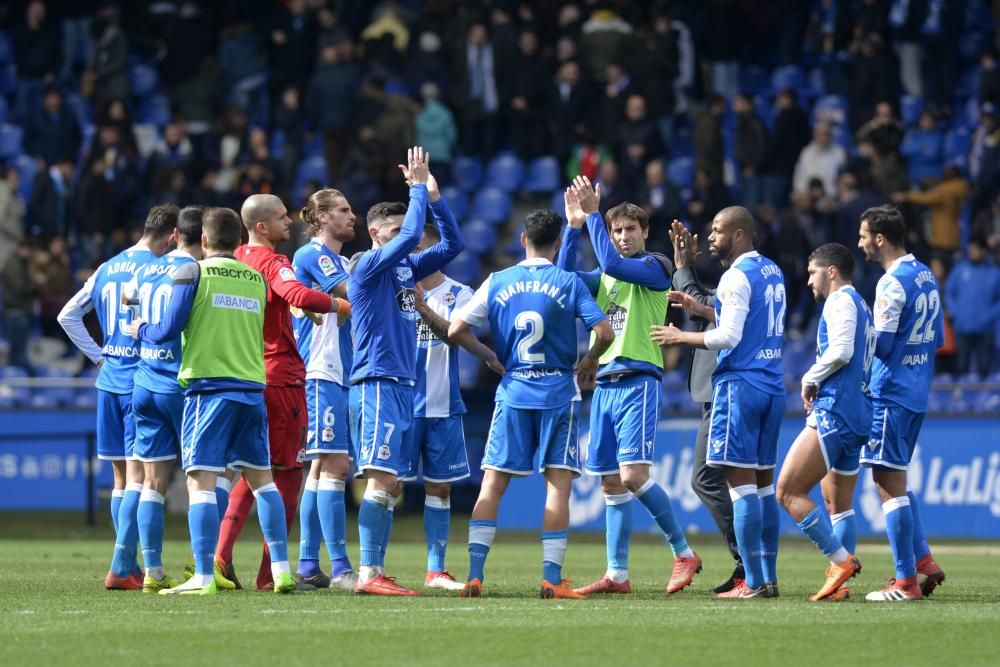 El Dépor empata ante Las Palmas en Riazor