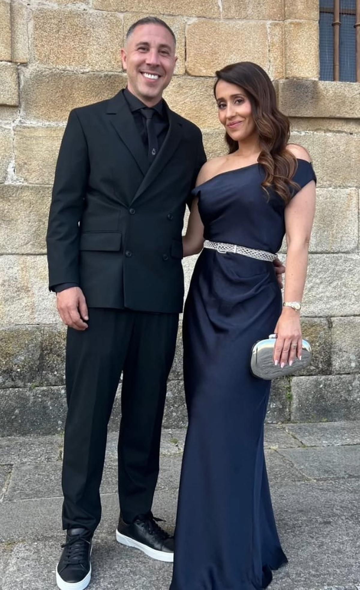 Las instantáneas de los novios y los invitados a la boda del excéltico Gabri Veiga
