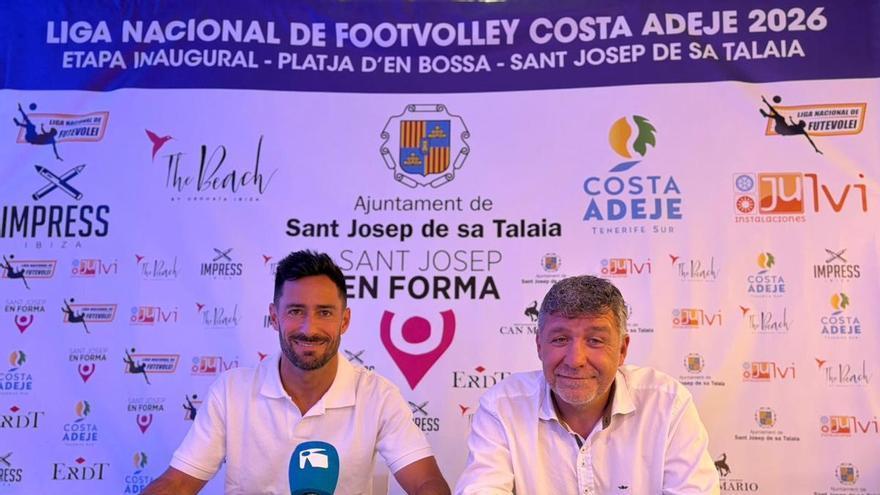 Platja d’en Bossa inaugurará este fin de semana la Liga Nacional de Footvolley Costa Adeje 2026