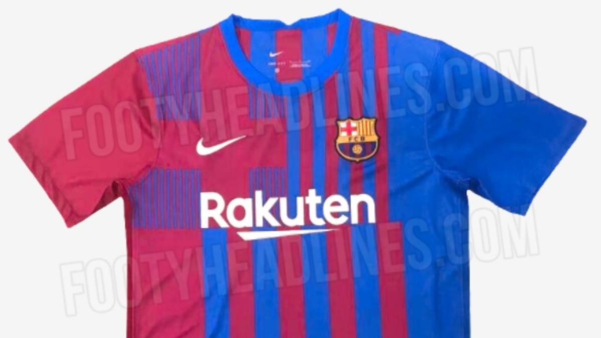 Posible camiseta para la temporada 2021-22