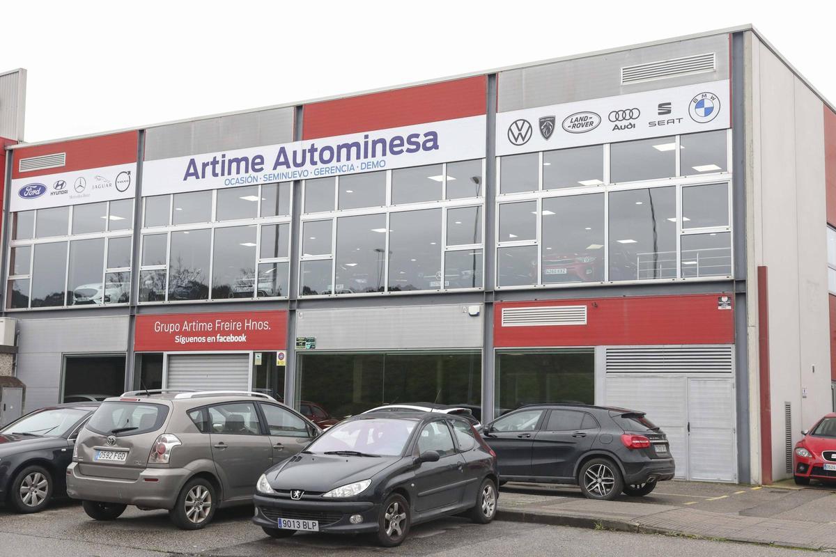 Exterior del concesionario