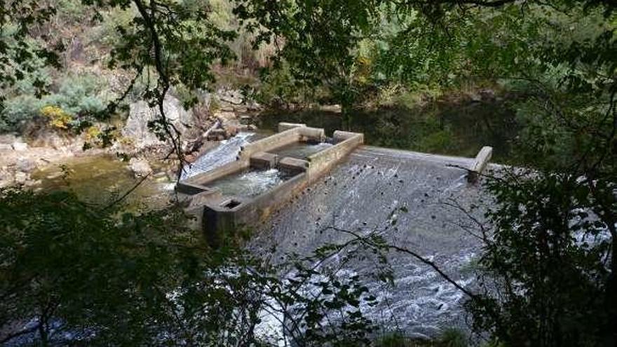 La presa, ya con un nivel más alto de agua. // G. Santos