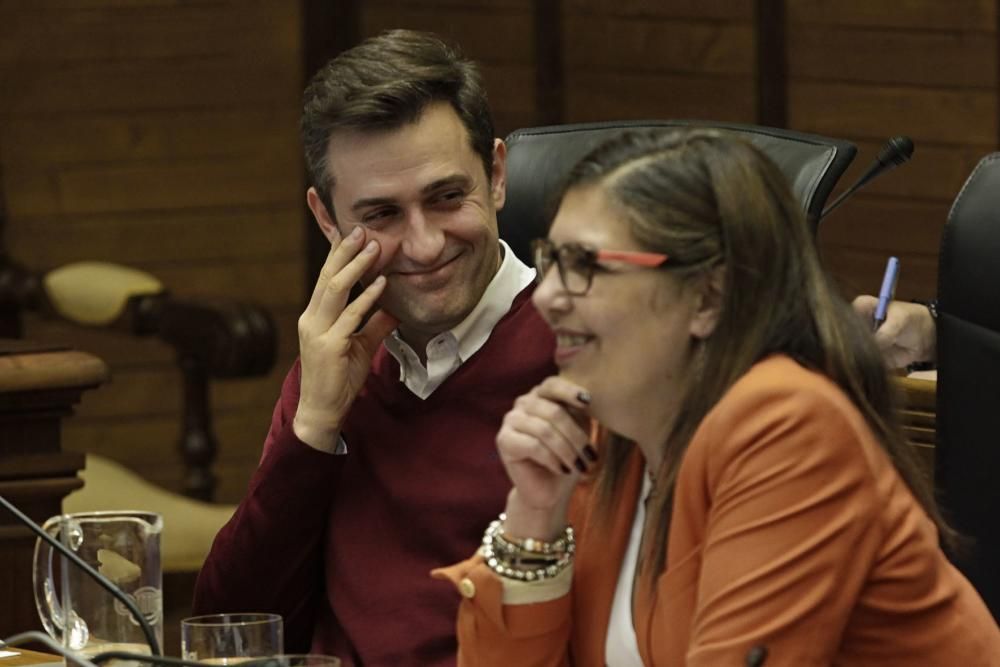 Pleno en el Ayuntamiento de Gijón