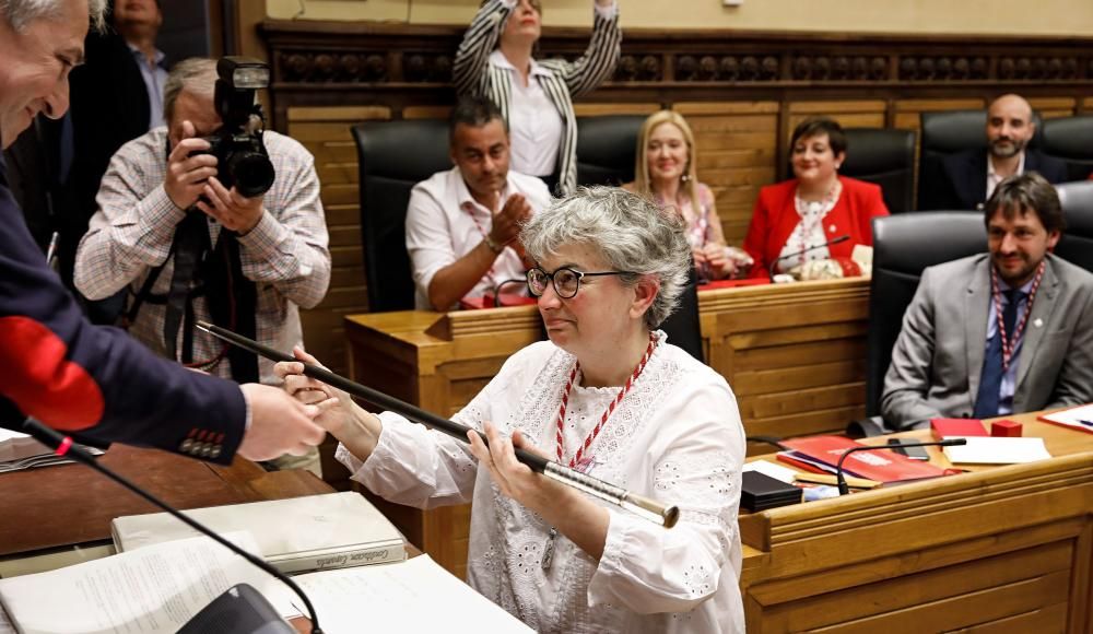 Los ayuntamientos asturianos eligen alcalde: pleno de Gijón