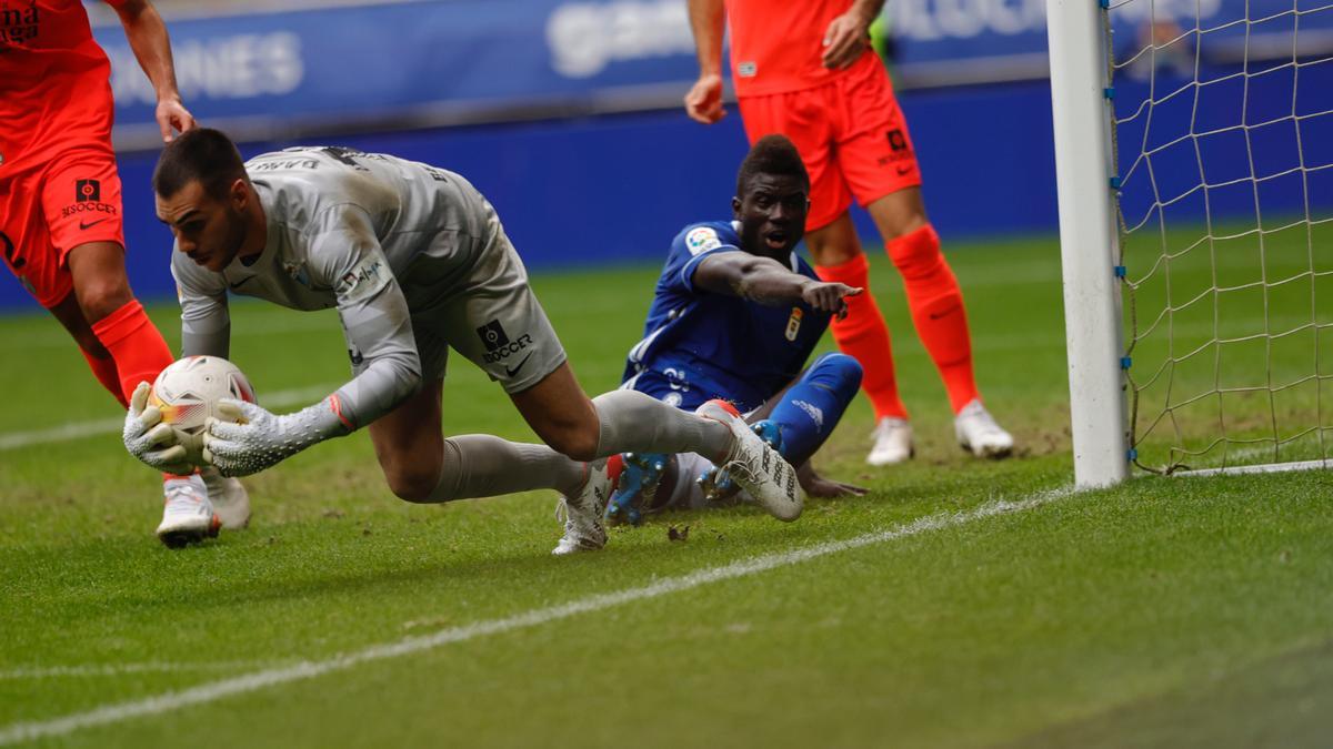 El partido del Oviedo, en imágenes