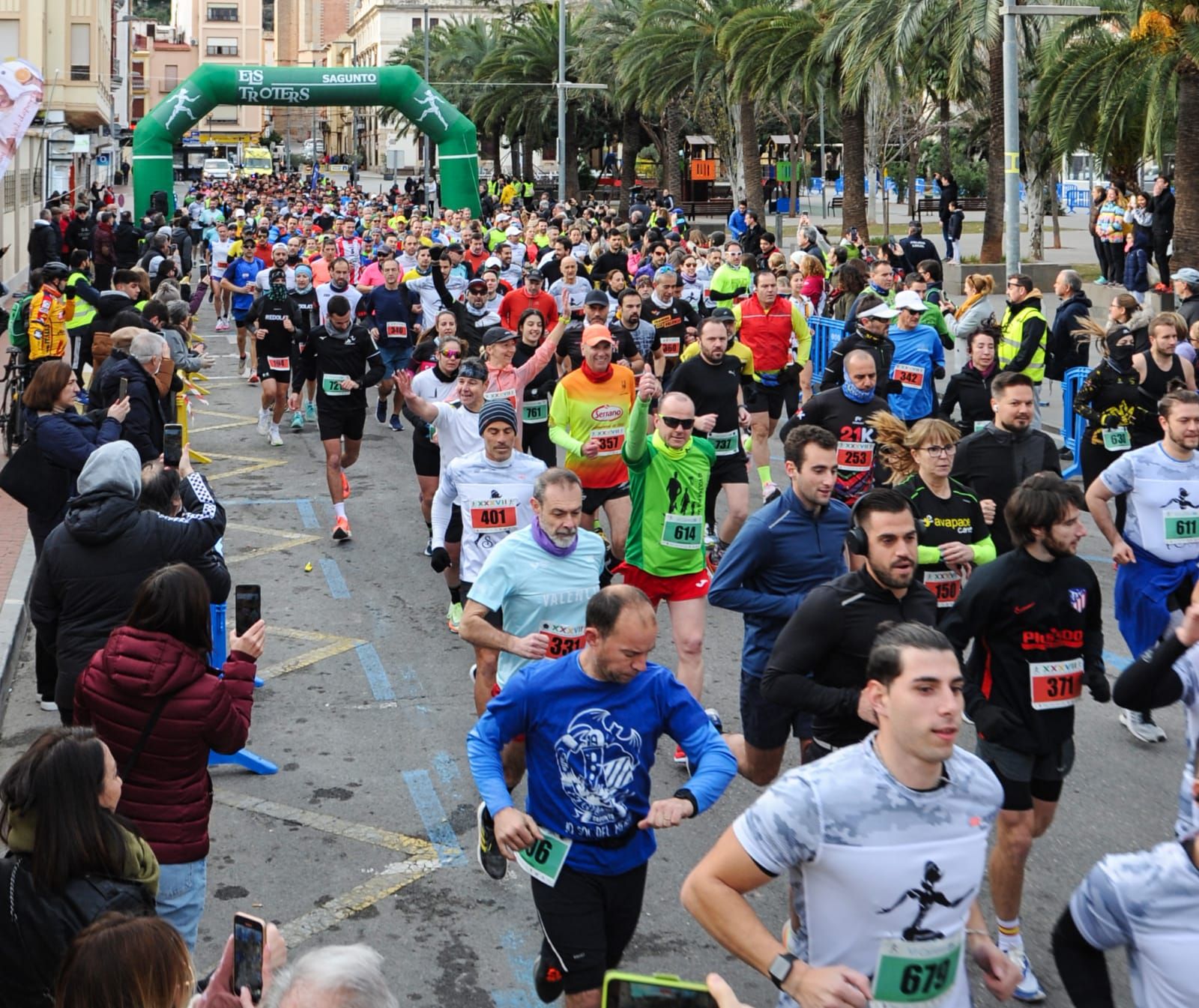 Media maratón en Sagunt