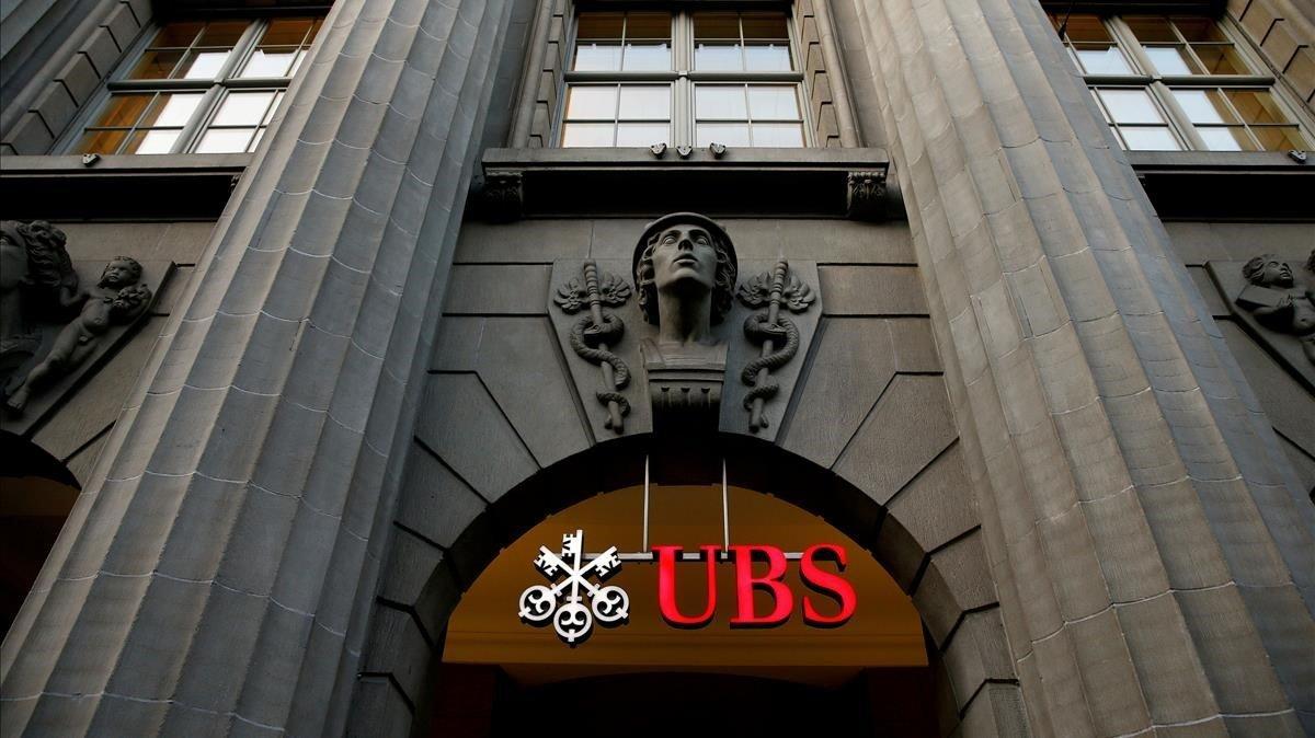 zentauroepp45563527 file photo  the logo of swiss bank ubs is seen at the compan190806194959