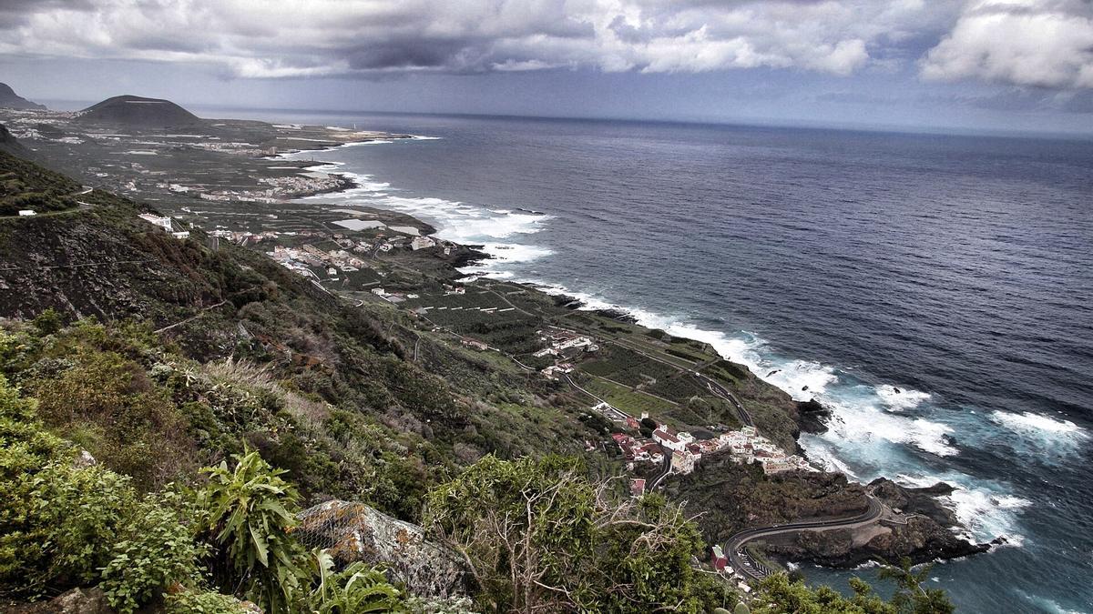 El último apagón se produjo en esta zona costera de Garachico, entre Las Cruces, San Pedro y La Caleta.