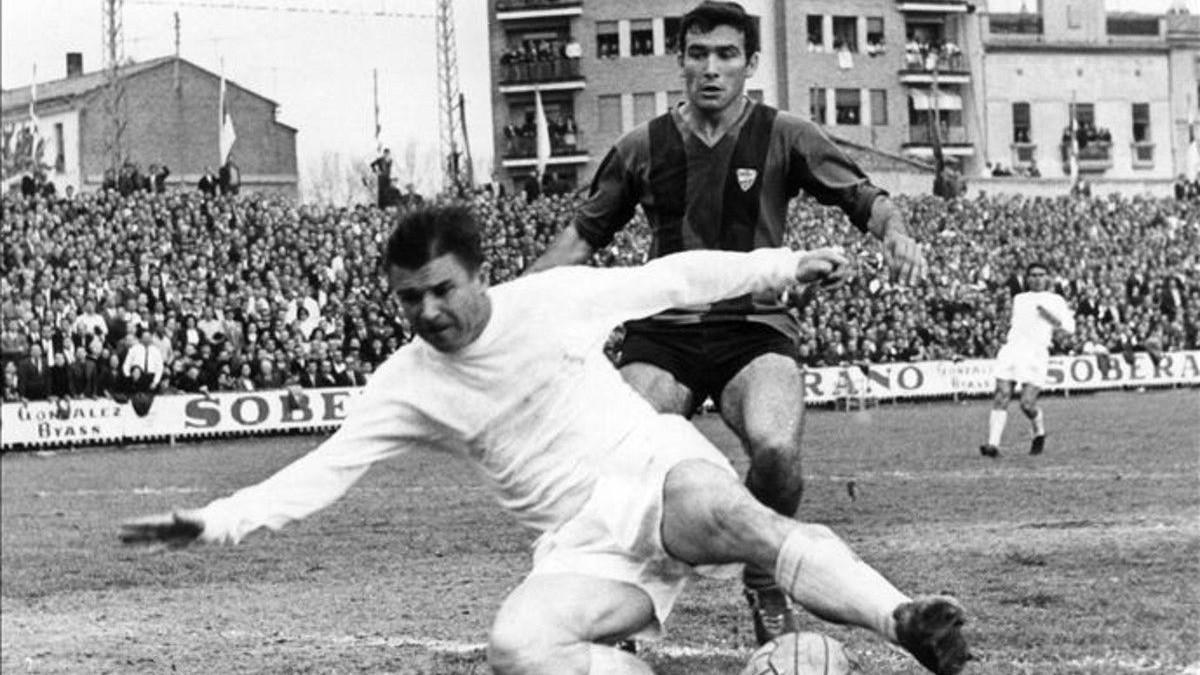 Ferenc Puskás es el sexto máximo goleador histórico del Real Madrid con 242 goles