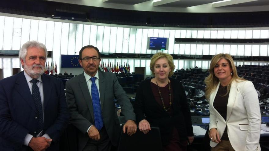 Vicent Garcés, Andrés Perelló, Pepa Andrés y Eva Ortiz