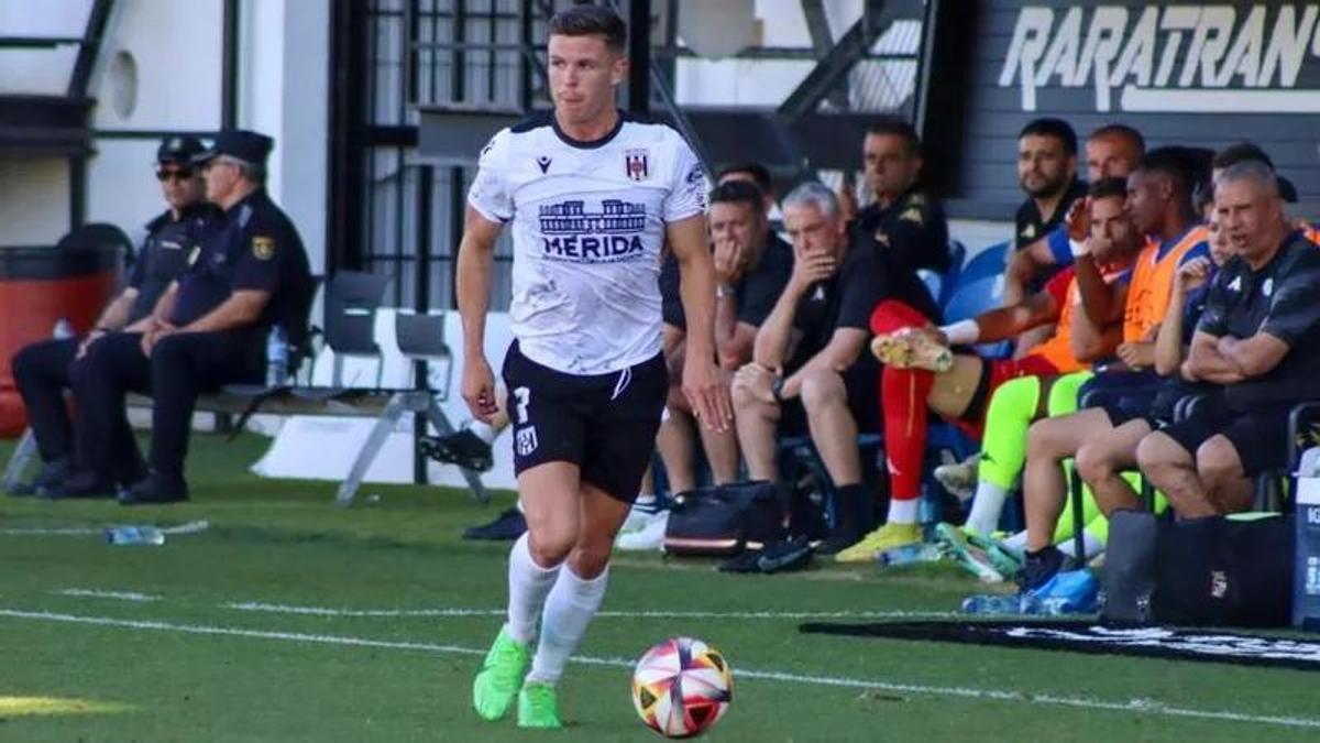 Dani Sandoval, con el Mérida.