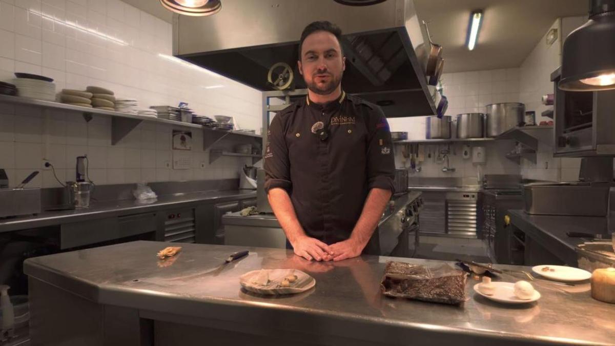 Vídeo | Menjar xampinyons d'entrant... i de postres, al Divinum de Girona