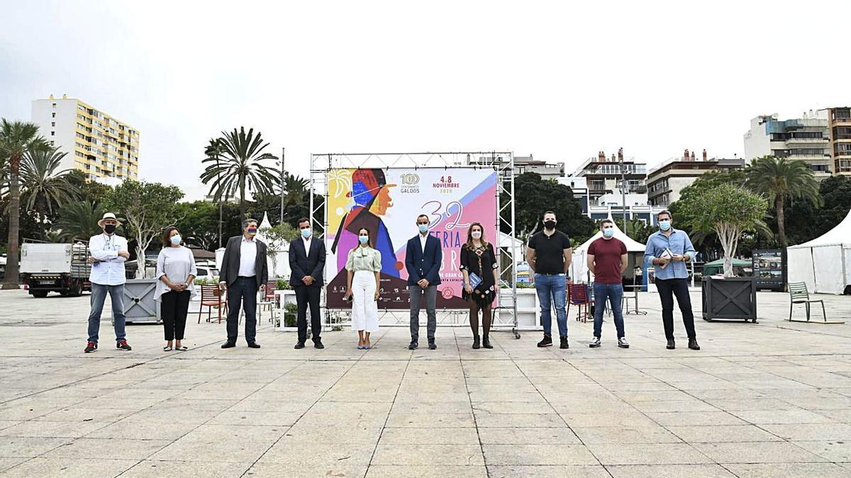 El pistoletazo de salida a la 32ª Feria del Libro de Las Palmas de Gran Canaria.