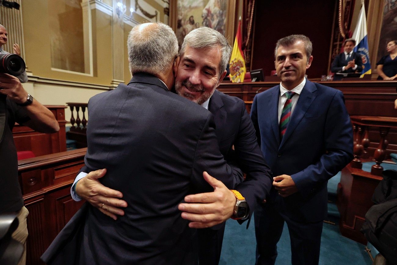 Segunda sesión del debate de investidura en el Parlamento de Canarias