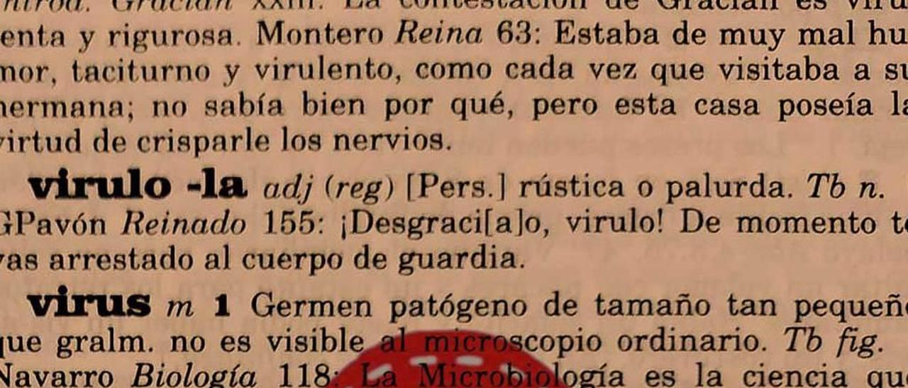 El virus y la lengua de serpiente