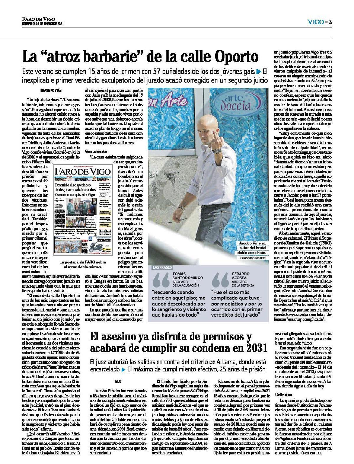 En octubre de 2010, tras un segundo juicio, fue condenado a 58 años.