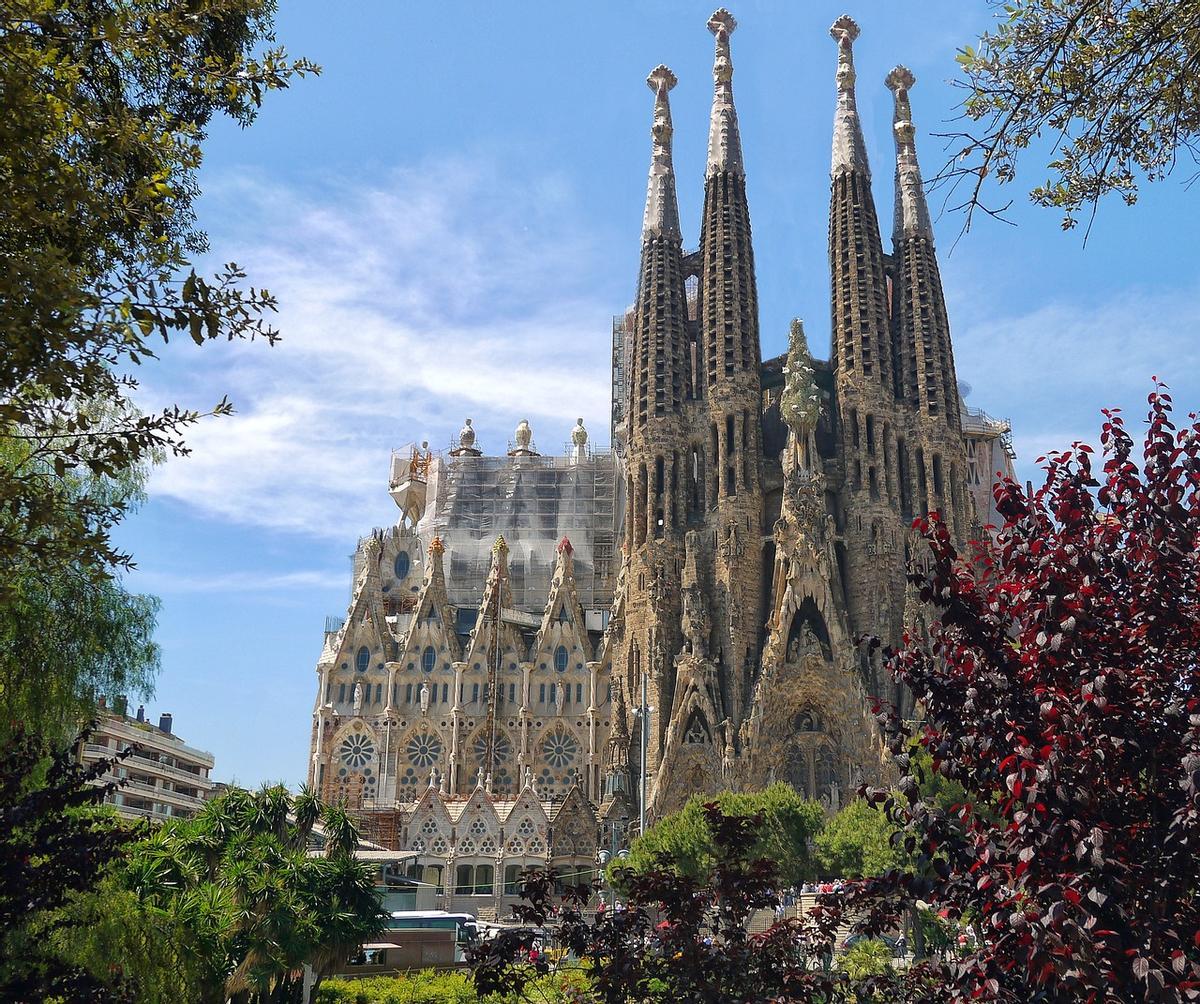 La Sagrada Familia de Gaudí.