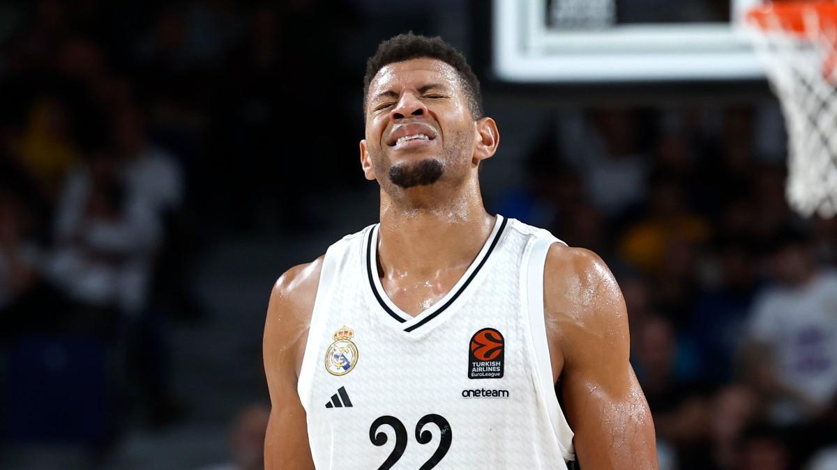 El lamento de Edy Tavares, tras una nueva derrota del Real Madrid