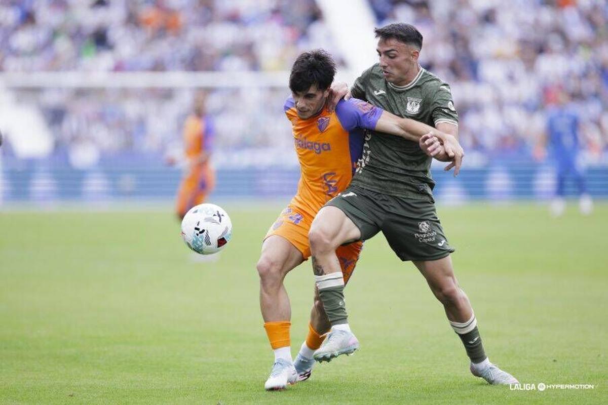 Encuentro jornada 10 LaLiga Hypermotion, entre Leganés y Málaga CF