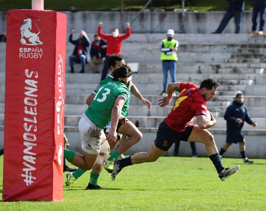 España - Portugal del Europeo de Rugby