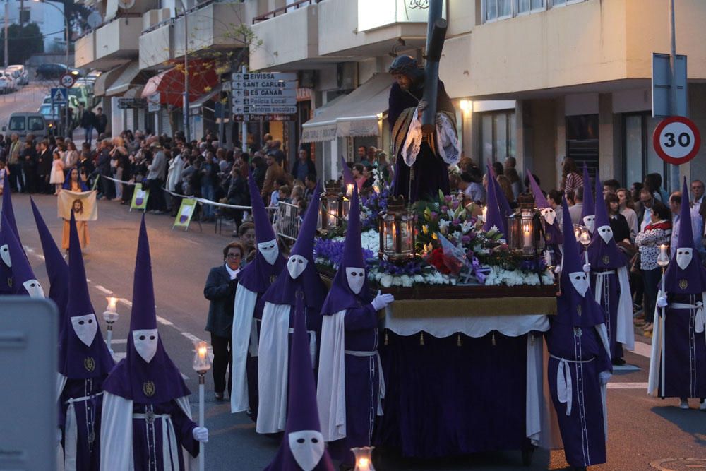 Procesión del Viernes Santo en Santa Eulària.