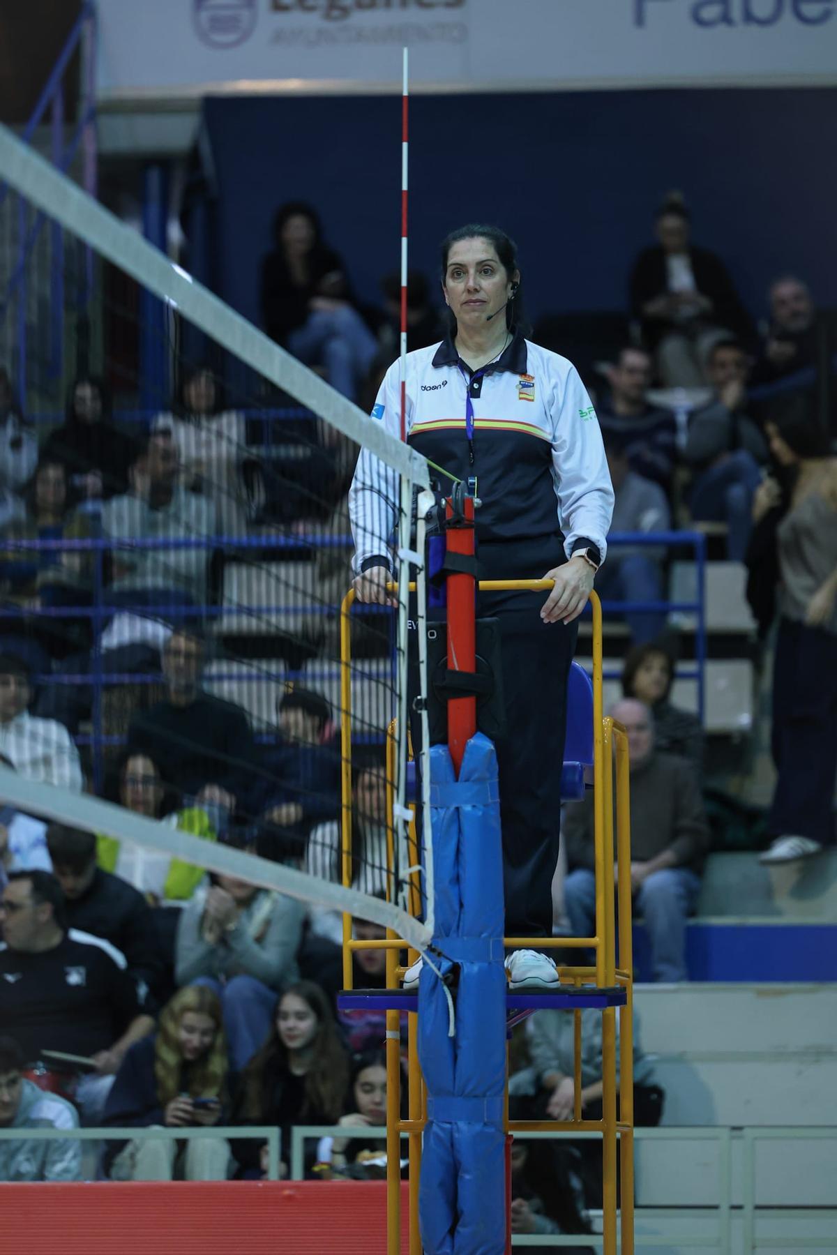 Gloria Souto, durante un partido.