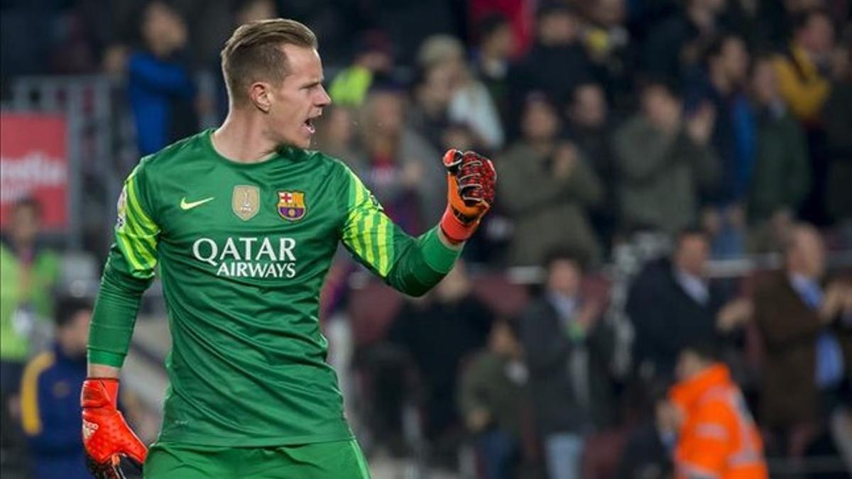 Ter Stegen tiene un buen cartel en la Premier