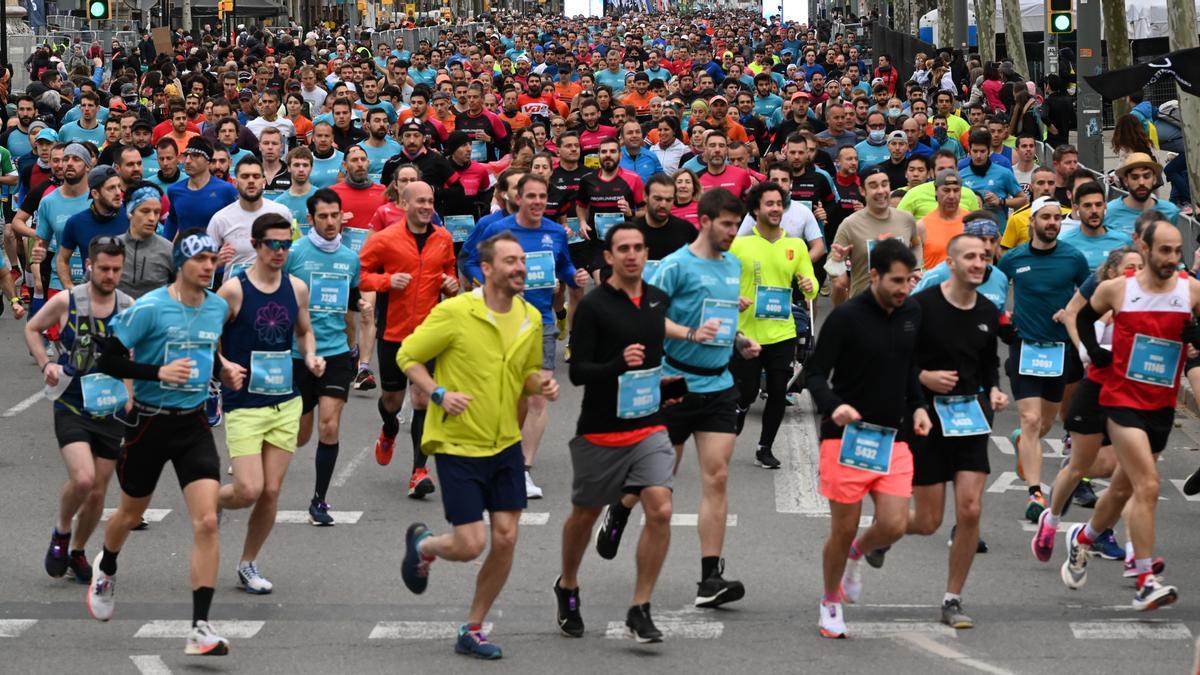 La Media Maratón de Barcelona 2022 vuelve a llenar las calles de la ciudad